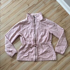 Pink Cotton Cargo Jacket